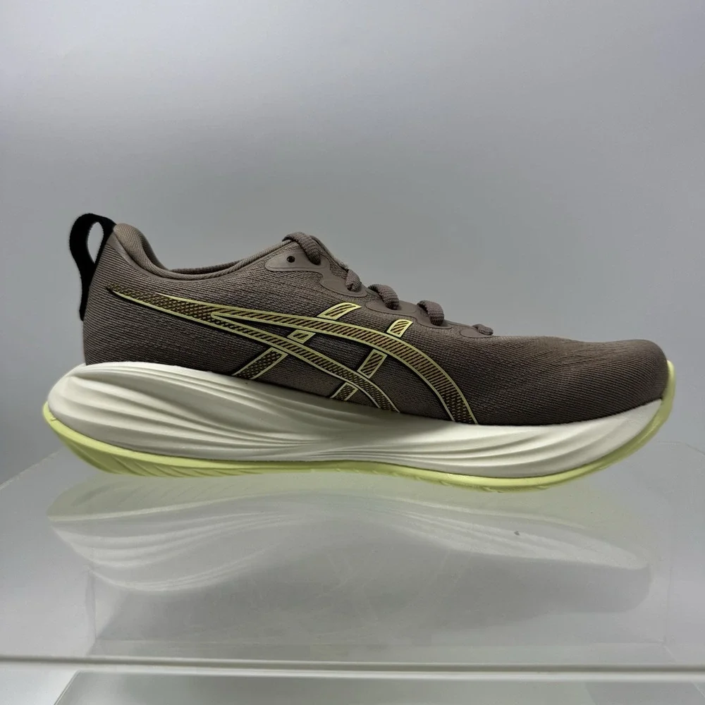 Brand New ASICS Gel Cumulus 27 Taupe Grey Black Shoe 1011B960-020 Men's Size 8.5